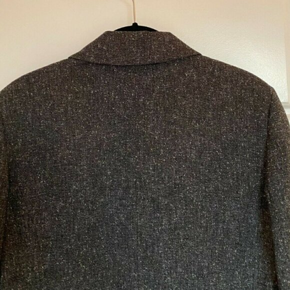 𝅺larry Levine Women's Gray Blazer Size 8 - Picture 6 of 9